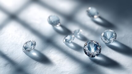 Diamonds in soft light