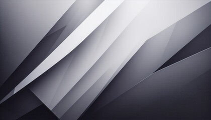 abstract geometric black and white folded paper fan texture with sharp layered angles for modern background or minimalist design