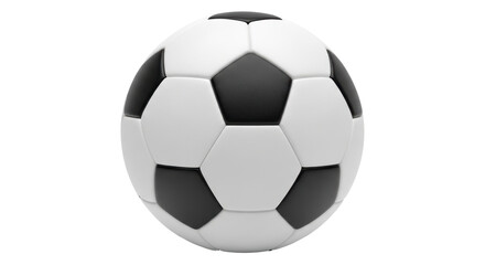 Isolated Classic Soccer Ball