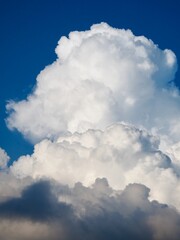 Obraz premium 파란하늘과 하얀구름 