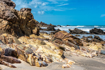 Victory Beach, Praia da Vitoria at Jijoca de Jericoacoara, Ceara, Brazil