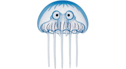 Isolated Jellyfish Cartoon