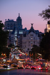 Obraz premium Metropolis, Madrid, Spain