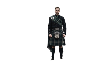 A man of the Gaels of Scotland