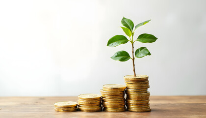 Financial growth and investment strategy with assets wealth and capital management to ensure success stability and profit in modern economy markets