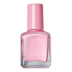 Nail conditioner in pink bottle