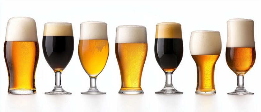 set of beer Glass. Perfect drinkware option elevate home bar experience offering unique shape enhance aroma flavor profile ideal gift beer enthusiast celebrate special occasion style