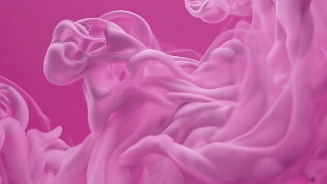 design background featuring the color pink with soft smoke effects overlaying the pink backdrop