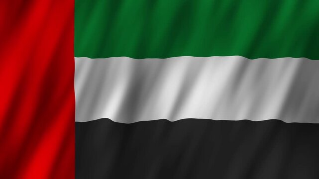Celebrating national pride with United Arab Emirates flags and cultural festivities