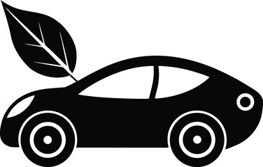 Speed and style unite in a classic sports car silhouette vector illustration