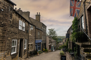 Haworth in Yorkshire home of the Bront&euml; sisters
