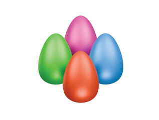 color drop icon 3d illustration render