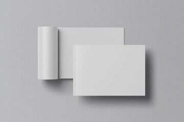 Landscape Magazine Mockup 