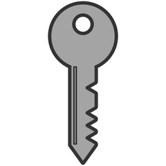 gray key icon