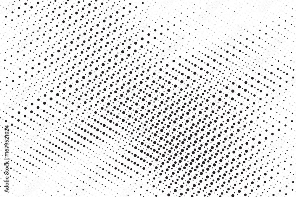 Aufkleber halftone background vector, abstract backdrop design with two tone pattern and copy space for edit y
