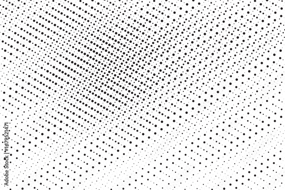 Aufkleber halftone background vector, abstract backdrop design with two tone pattern and copy space for edit y