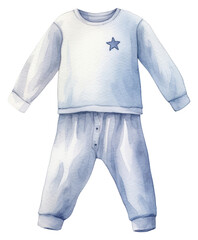 Fototapeta premium PNG Pajamas outerwear standing clothing.