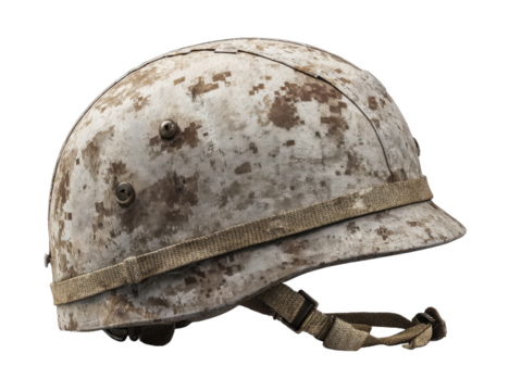 Soldier hat or Military hat isolated on white background - Powered by Adobe