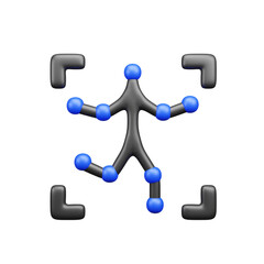 Virtually - AR-VR 3D Icon