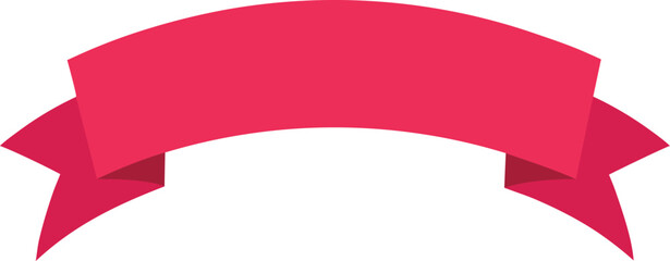 banner shape vector illustration