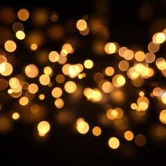 Obraz premium Diwali lights abstract bokeh, warm golden tones, festive yet minimal, premium background texture, ultra sharp 