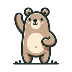 
bear illustration design