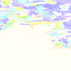 colorful light pastel  abstract with cream  background . 