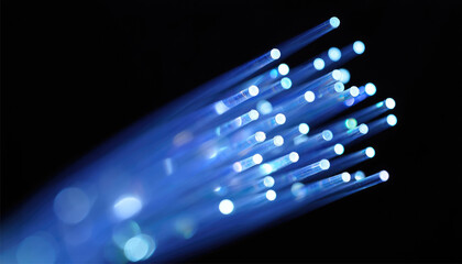 Obraz premium Fiber optics cable