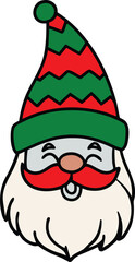 santa claus with a beard