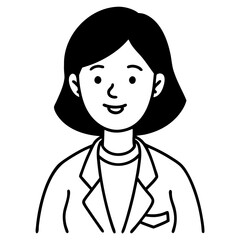 Young female doctor with stethoscope