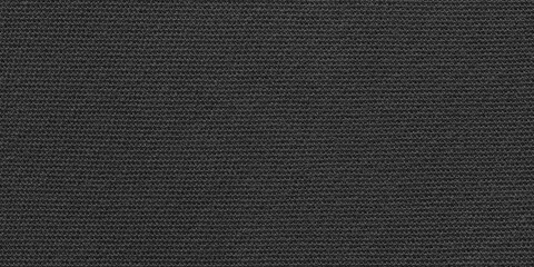black knitwear cotton fabric sample for background