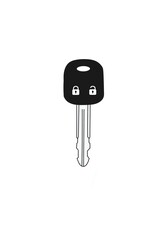 Car remote control key. Illustration of Black Car Key Remote Control Device Isolated on White