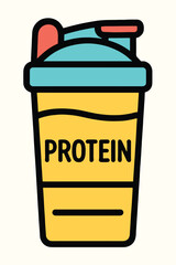 illustration of a bottle of milk