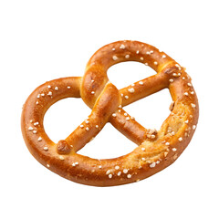 Pretzels isolated on a transparent background
