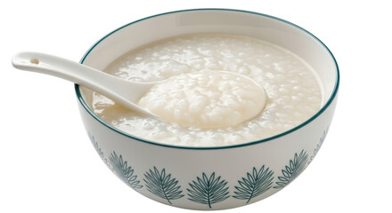 Isolated Bowl of Rice Porridge