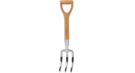 Isolated Garden Fork