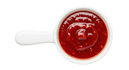 Isolated Chili Sauce