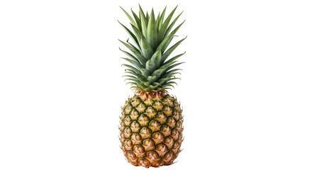 Isolated Whole Pineapple