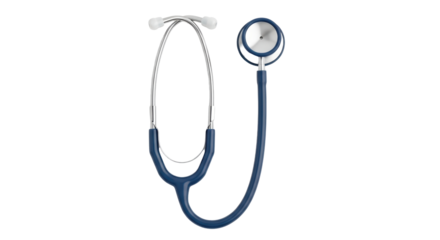 Isolated Blue Stethoscope