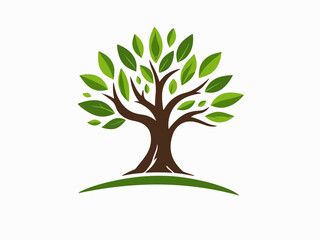 Obraz premium vector tree icon