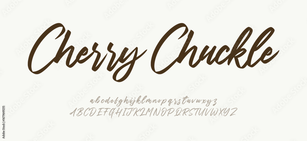 Aufkleber elegant professional signature script. elegant script handwritten font for wedding invitations, busi
