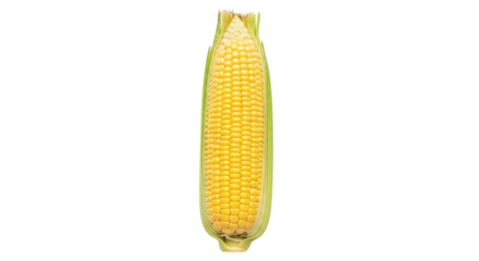 Isolated Corn, Fresh Vegetable