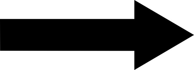 Arrow icon White arrow on black and green background left to right direction animation element.