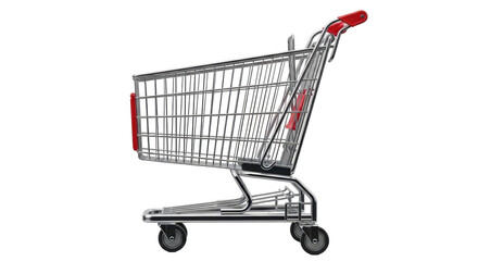 Isolated Shopping Cart