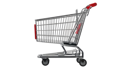 Isolated Shopping Cart