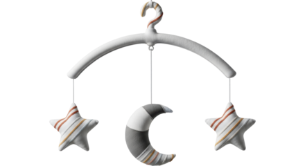 Isolated Baby Mobile