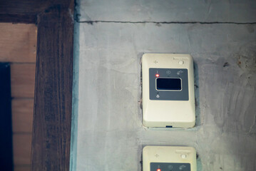 Smart Switch Controller on Wall Surface