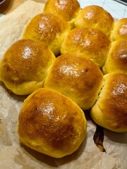 Polish Orange Burger Buns