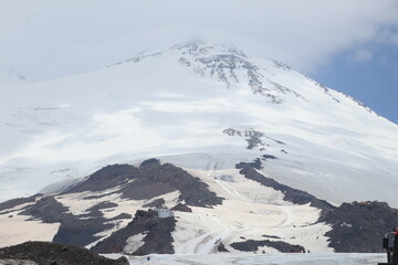 Mount Elbrus photo from 4.100 m beginning of August