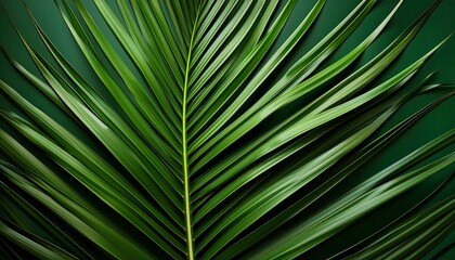 green palm fronds create exotic vibes with tropical style